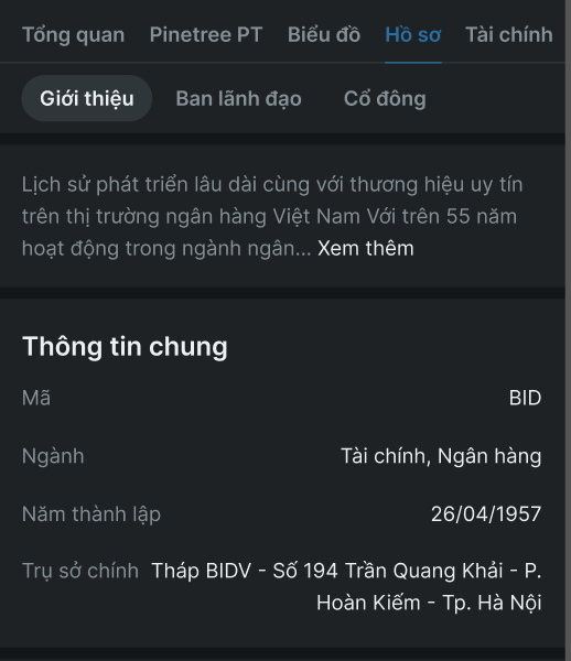 Ban lãnh đạo