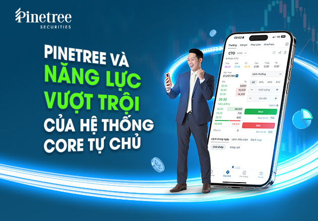 [Infographic] Pinetree và năng lực vượt trội của hệ thống core tự chủ