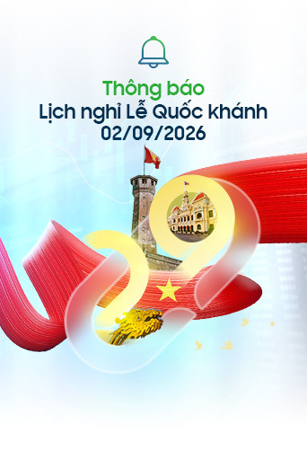 Thông báo: Lịch nghỉ Lễ Quốc khánh 02/09/2026